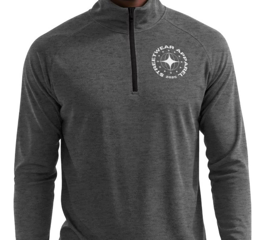 Streetwear 1/4 zip jacket